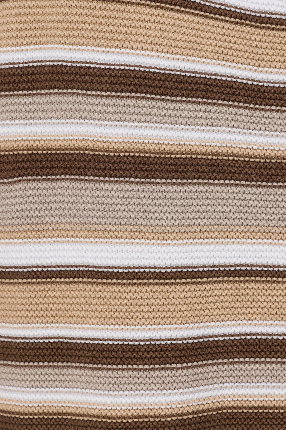 Zessi Knit Top - Cocoa Stripe